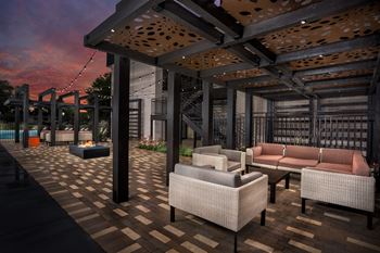 Shaded outdoor living