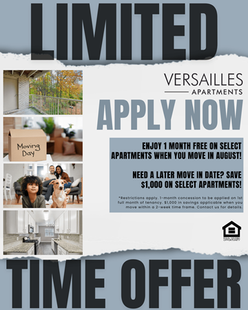 Towson apartment for rent - Versailles Apartments