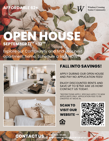 Suitland apartment for rent - Windsor Crossing Senior