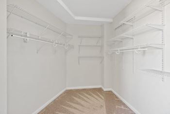 Walk-in closets*