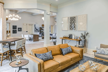 Warm and inviting living room
