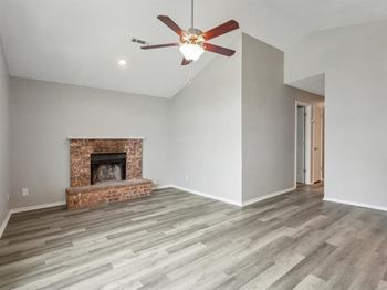 Decorative fireplace*