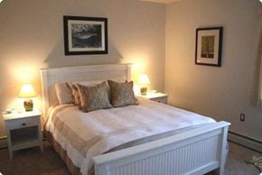 South Portland apartment for rent - Bedroom with cozy bed at Summit Terrace, South Portland, Maine
