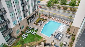 Resort style pool