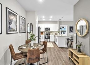 Augusta apartment for rent - Dining Area With Kitchen View at The Laney, Augusta, GA 30909