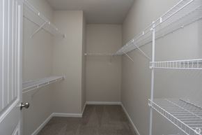 Augusta apartment for rent - Spacious walk-in closet with shelving at Highborne apartments Augusta, GA