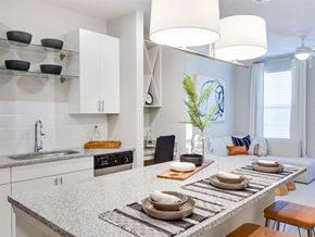 Indian Land apartment for rent - a kitchen with a counter top and a sink