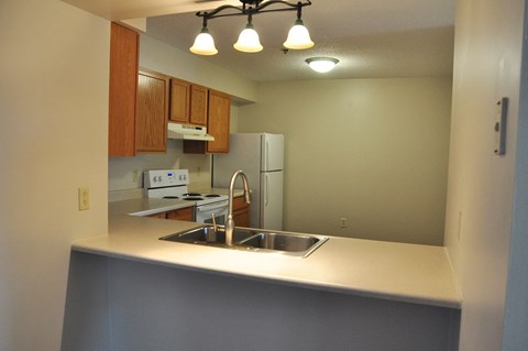 Floor plan for 2 beds, 1 bath, 875 sqft