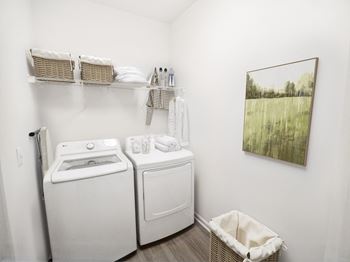 Full size in-unit washers