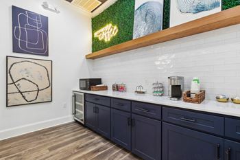 Coffee and tea bar
