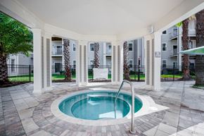 Lakeland apartment for rent - hot tub at the enclave at woodbridge apartments in sugar land, tx  at Century Avenues, Lakeland, FL
