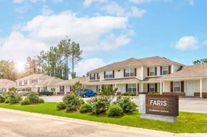 Moncks Corner apartment for rent - A FARIS sign is in front of a building.