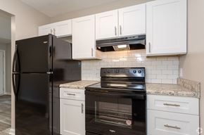 Rocky Mount apartment for rent - 2BR, 2BA - 1000SF Downstairs Renovated - Kitchen1 at Tiffany Square, Rocky Mount, NC, 27804