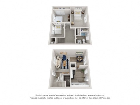 Floor plan for 3 beds, 1 bath, 1150 sqft