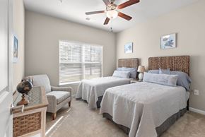 Summerville apartment for rent - Bedroom with two beds.