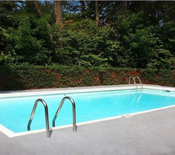 Outdoor swimming pool and sundeck