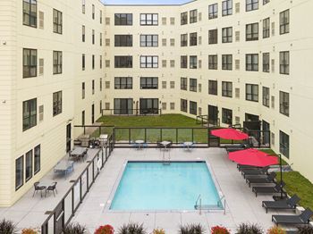 Rooftop pool