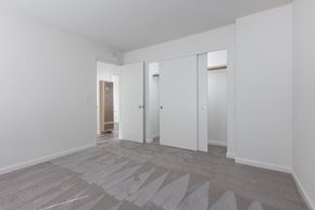 Santa Cruz apartment for rent - a living room with white walls and white doors