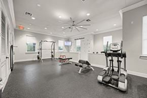 Austin townhouse for rent - Fitness Cerner at Bridge at Canyon Creek, Texas