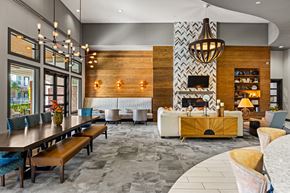 Austin apartment for rent - Resident Clubroom at Bridge at Southpark Meadows, Austin, Texas