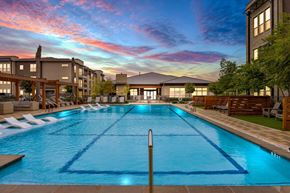 Austin apartment for rent - Twilight Pool at The Haywood Apartments, Austin, TX