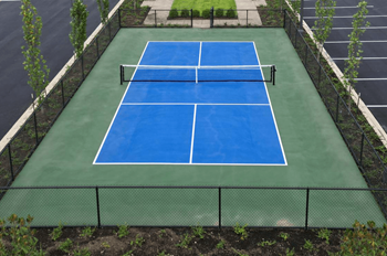 Pickleball court