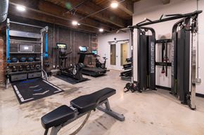 Memphis apartment for rent - Fitness Center With Modern Equipment at 99 Front, Memphis, Tennessee