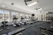 Arden apartment for rent - Fitness Center with cardio equipment at Ansley at Roberts Lake, Arden, 28704