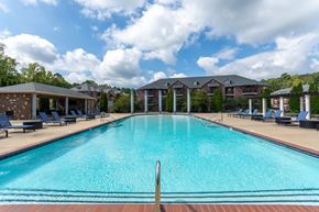 Little Rock apartment for rent - Swimming Pool Area at Arlo Luxury Apartment Homes, Little Rock, 72210