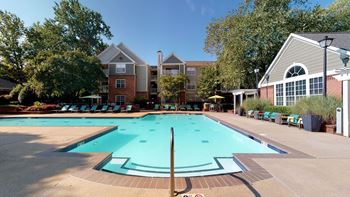 Our apartments offer a swimming pool