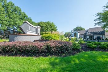 Beautifully manicured grounds