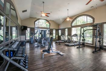 Modern fitness center