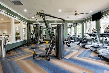 Bright gym