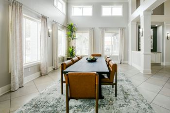 Modern dining room