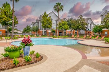 Beautiful pool view