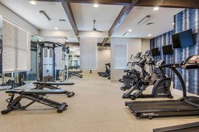 Little Rock apartment for rent - A Gym with Treadmills at McKenzie Park Apartments, Little Rock, AR, 72223