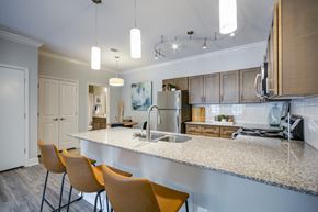 Little Rock apartment for rent - Kitchen with Granite Countertop at McKenzie Park Apartments, Little Rock, AR, 72223