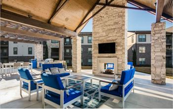 Large personal patio