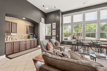 Clubhouse interior