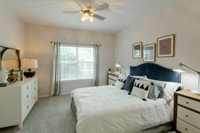 Overland Park apartment for rent - Comfortable Bedroom at Sandstone Creek, Overland Park