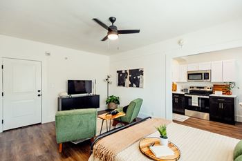 Studio living area