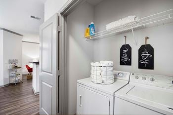 Washer and dryer