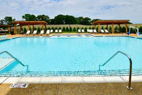 Bartlett apartment for rent - Glimmering Pool at The Westerly at Union Depot Apartments, Bartlett, Tennessee