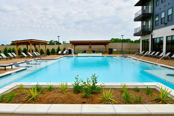 Large swimming pool