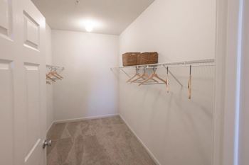 Large walk-in closets
