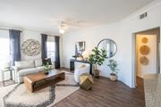 Cordova apartment for rent - Living Room With Plenty Of Natural Lights at Trailside at Greenline, Cordova, TN, Tennessee
