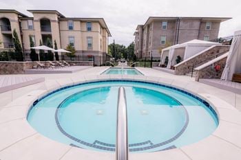 Our apartments have a large resort style pool 