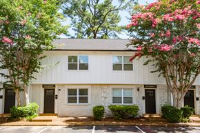 Germantown townhouse for rent - Apartment Exterior with Trees, Bushes and Walkway  at The Garden District Apartments, Tennessee , 38138
