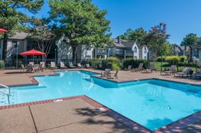 Collierville apartment for rent - Resort Style Swimming Pool at The Addison at Collierville Apartments, Collierville, Tennessee