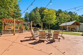 Chattanooga apartment for rent - Fire Pit Area at Rise at Signal Mountain, Tennessee, 37405
